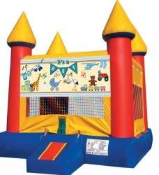 moonwalk rental boy baby shower 1734478584 Modular Castle Choose Your Theme